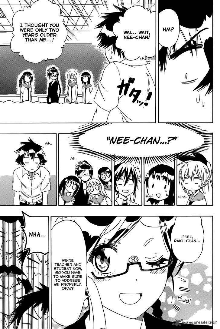 Nisekoi Chapter 119 page 4