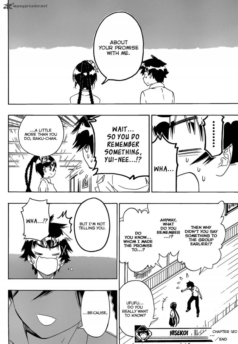 Nisekoi Chapter 120 page 19
