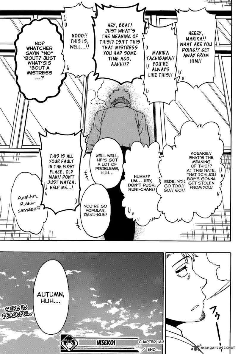 Nisekoi Chapter 122 page 21