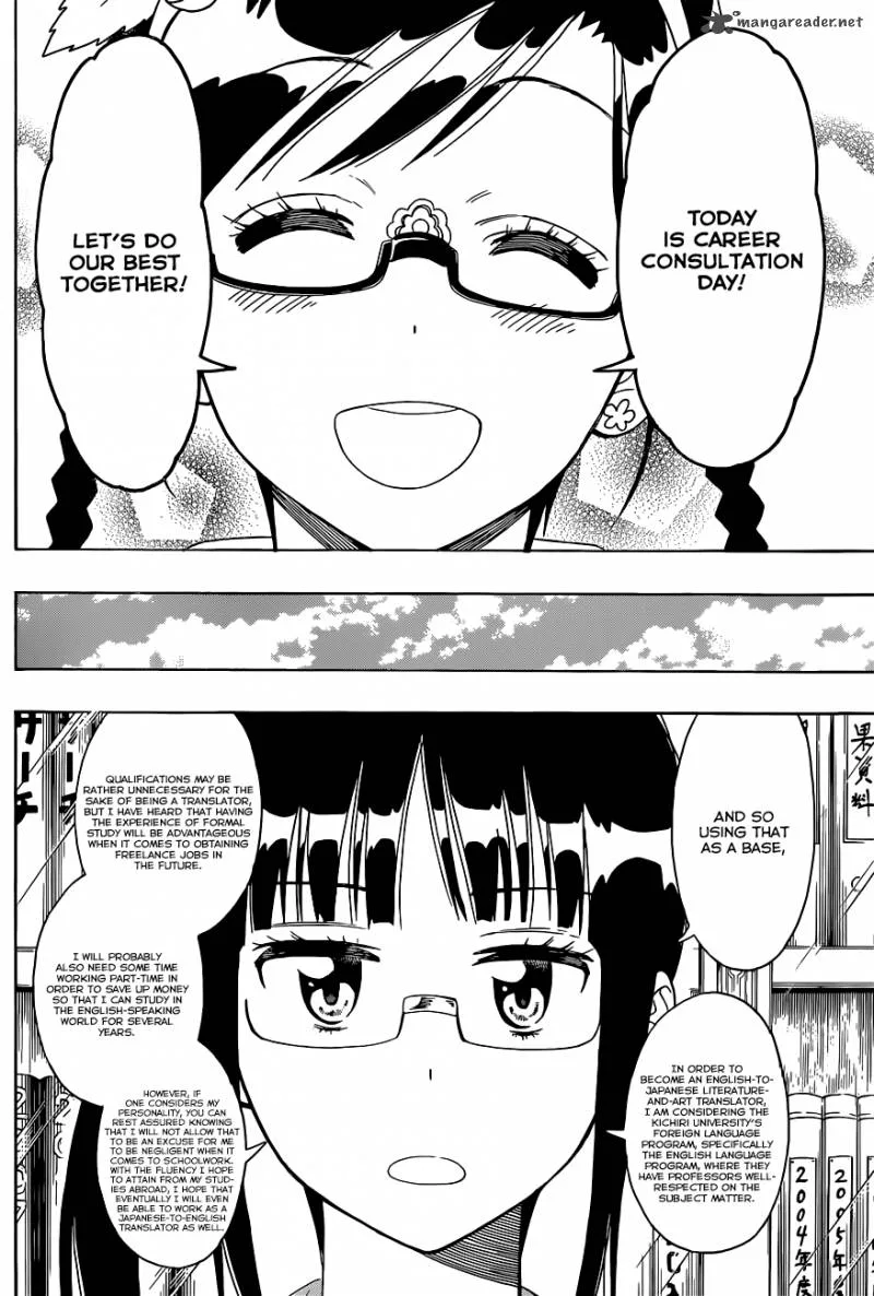 Nisekoi Chapter 122 page 4