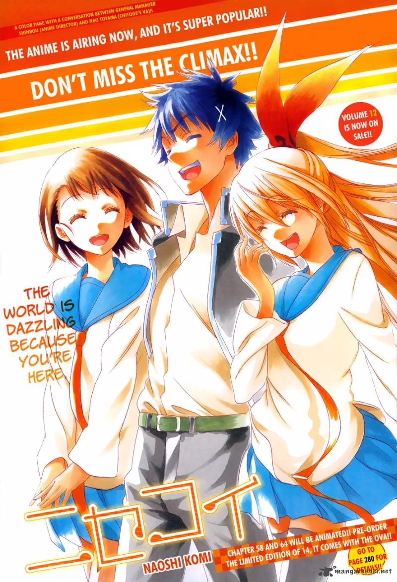 Nisekoi Chapter 122 page 2