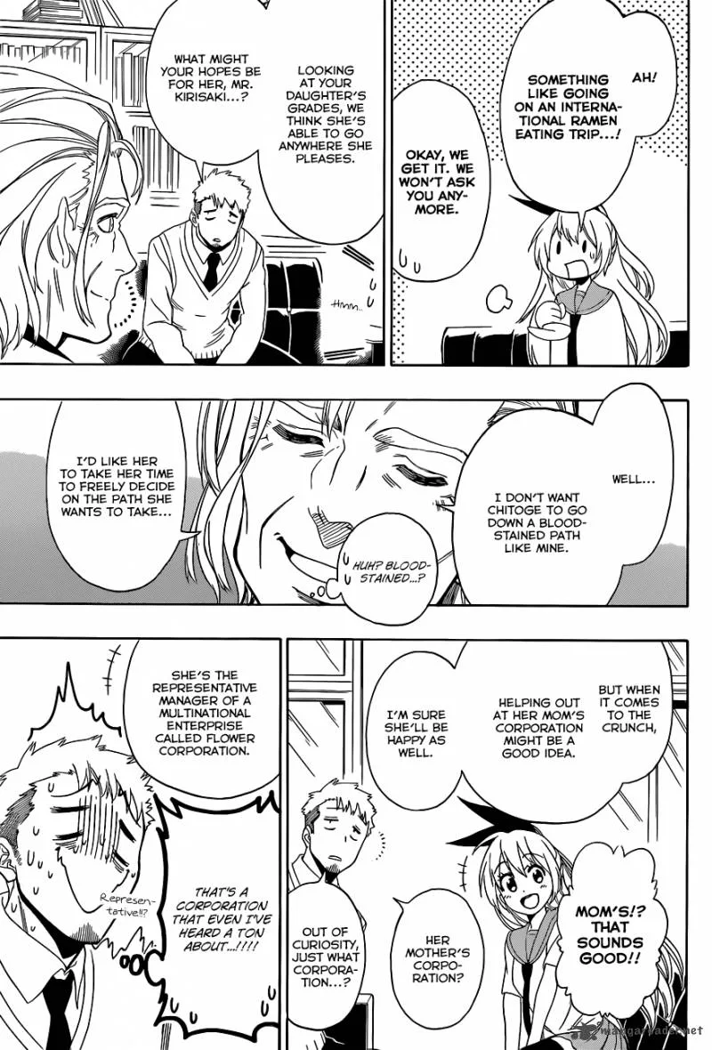 Nisekoi Chapter 122 page 15