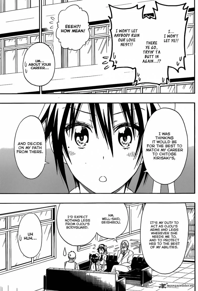Nisekoi Chapter 122 page 9