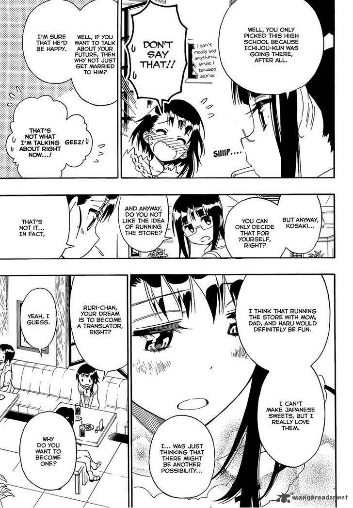 Nisekoi Chapter 123 page 3