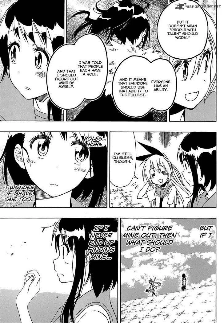Nisekoi Chapter 123 page 11