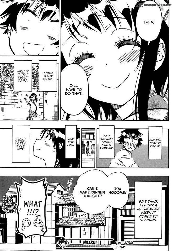 Nisekoi Chapter 123 page 19