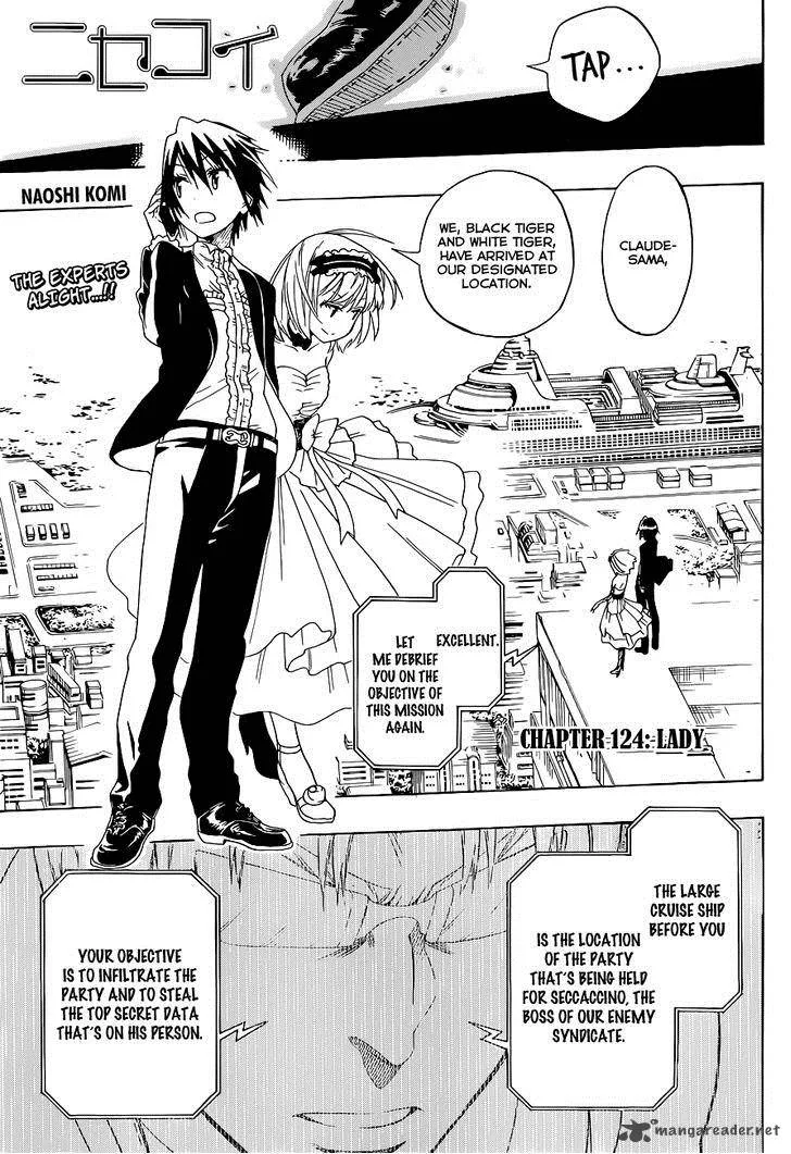 Nisekoi Chapter 124 page 2