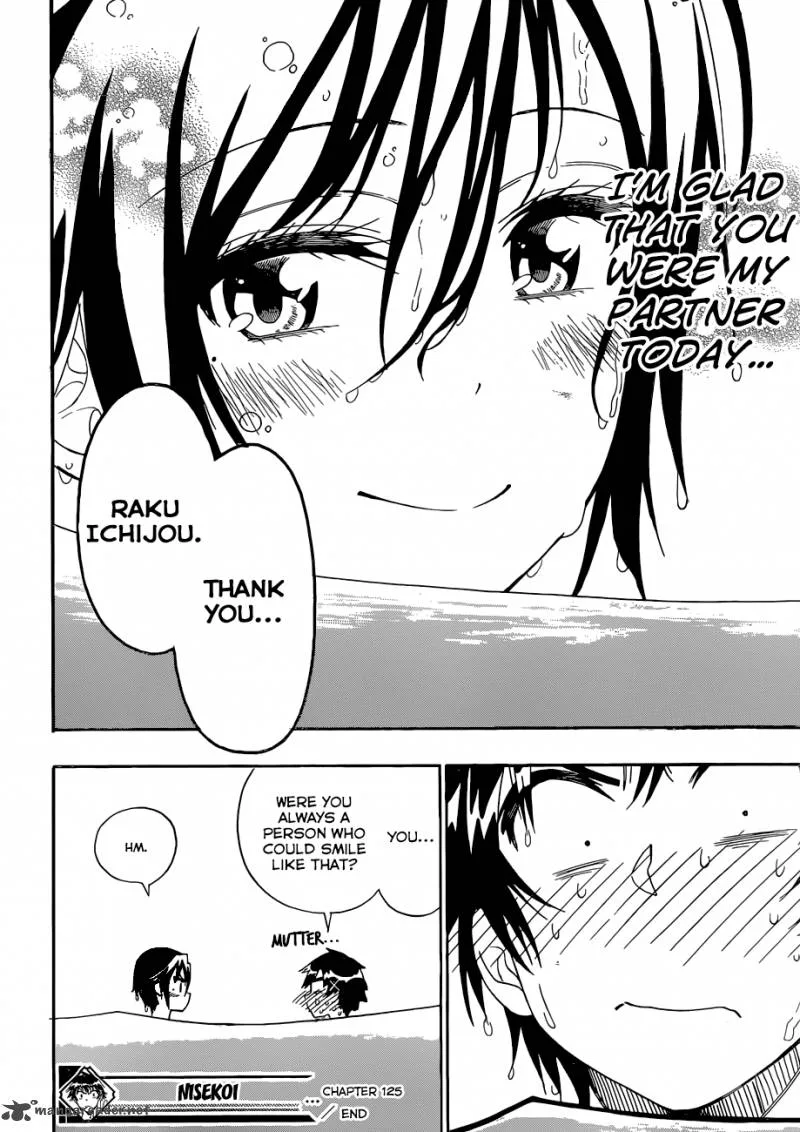 Nisekoi Chapter 125 page 21