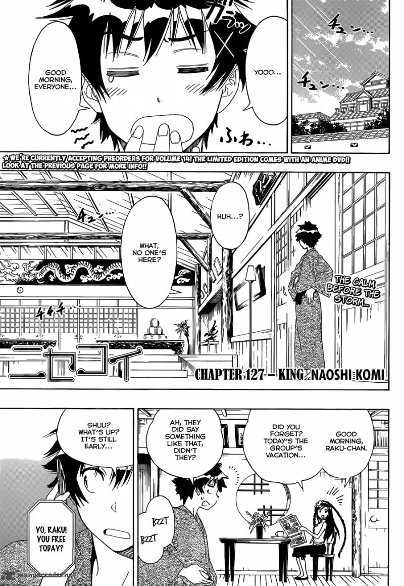 Nisekoi Chapter 127 page 2
