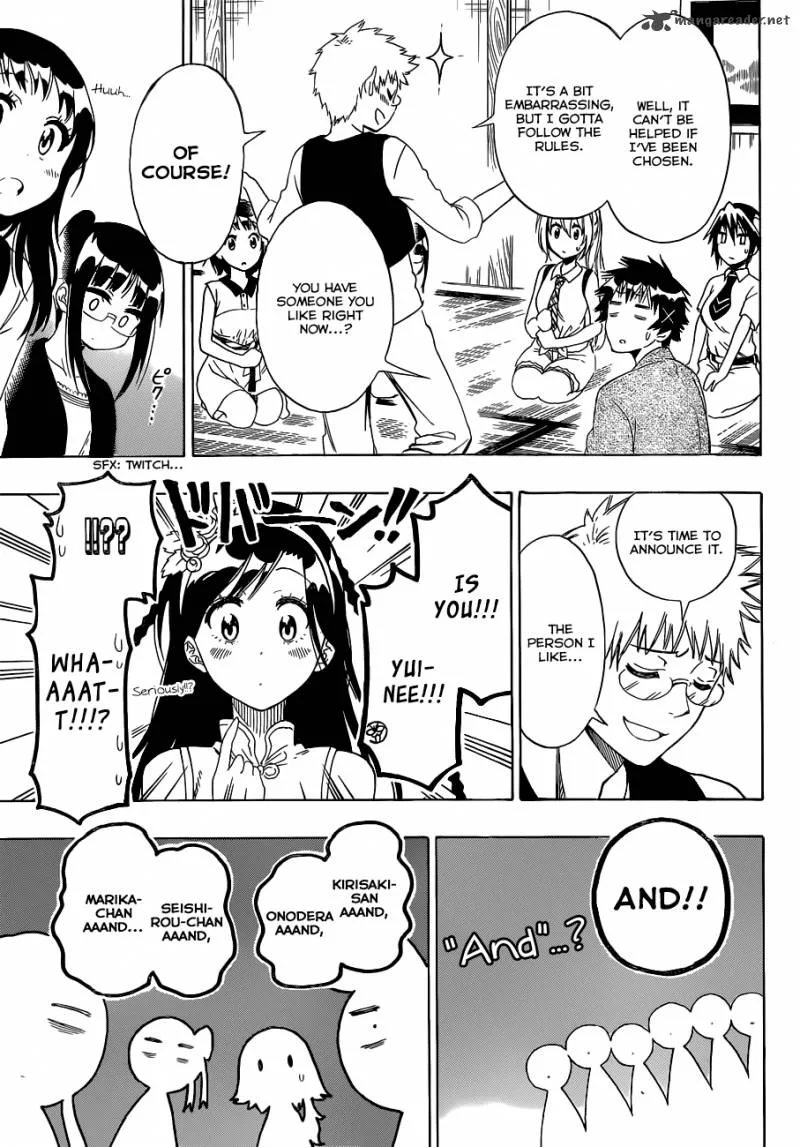 Nisekoi Chapter 128 page 4