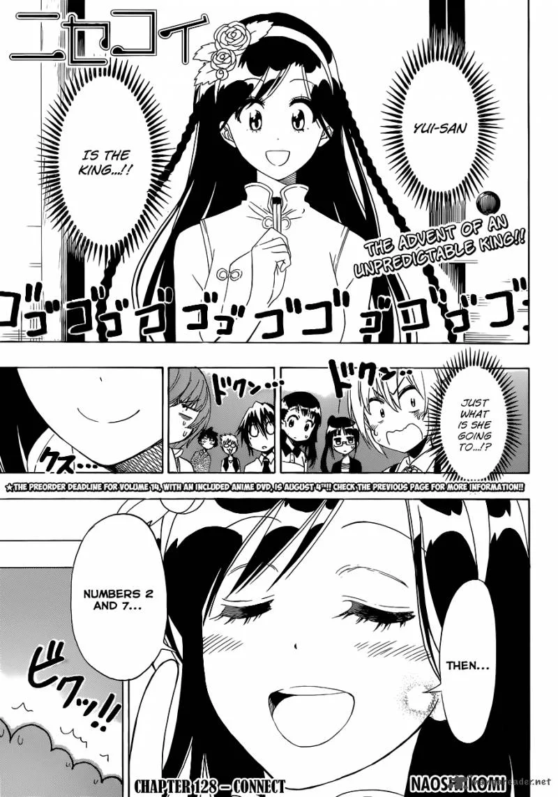 Nisekoi Chapter 128 page 2