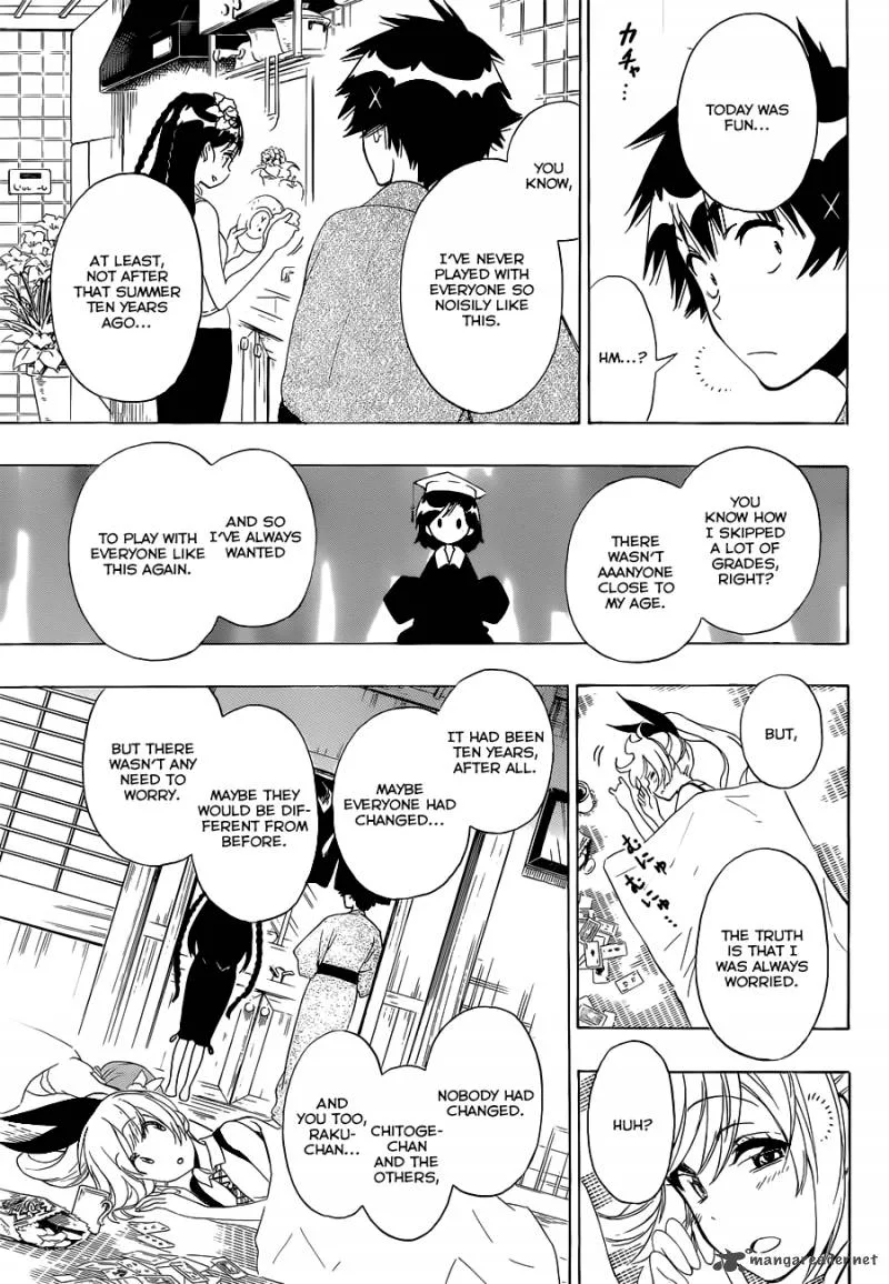 Nisekoi Chapter 128 page 18
