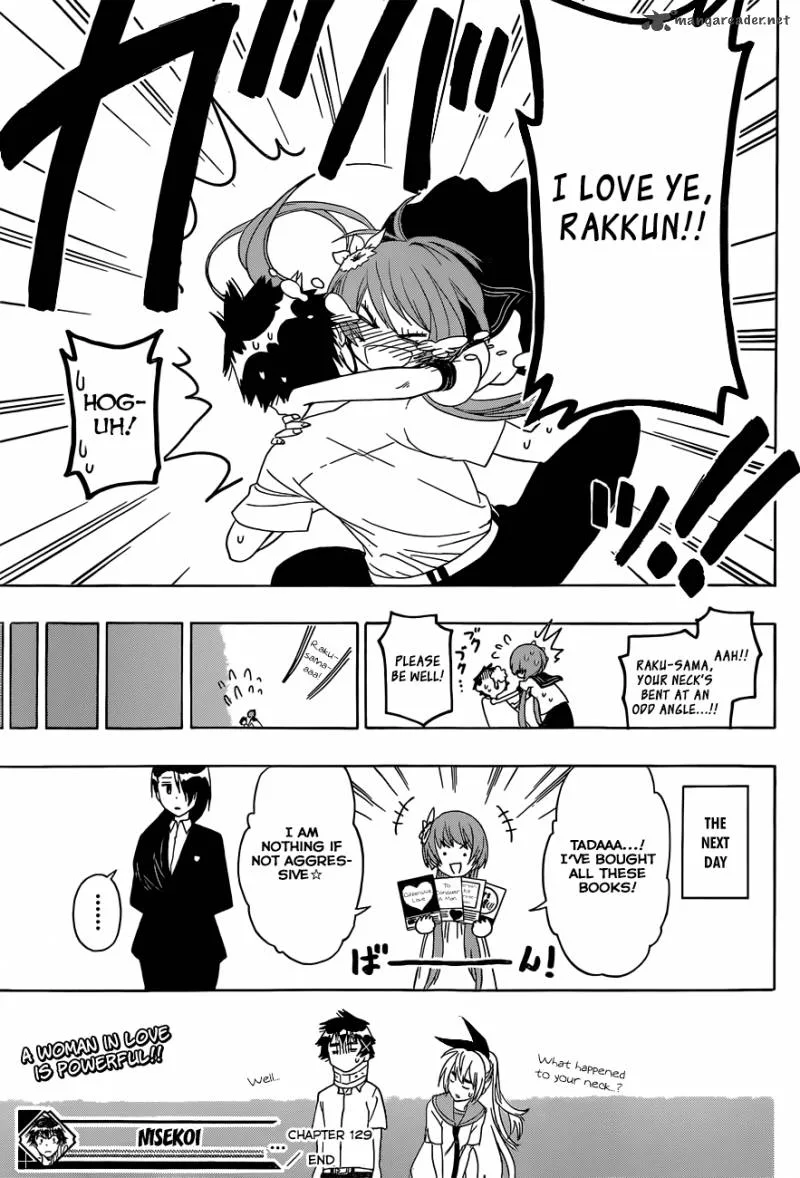 Nisekoi Chapter 129 page 20
