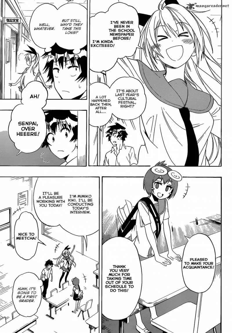 Nisekoi Chapter 130 page 4