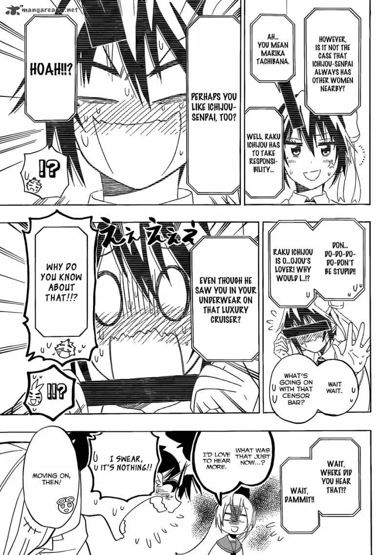 Nisekoi Chapter 130 page 14