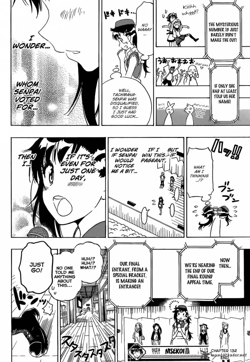 Nisekoi Chapter 132 page 21