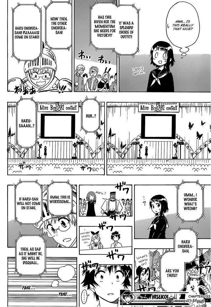 Nisekoi Chapter 133 page 19