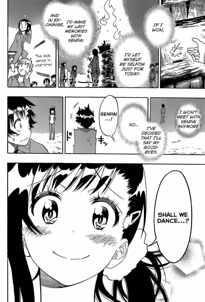 Nisekoi Chapter 134 page 17