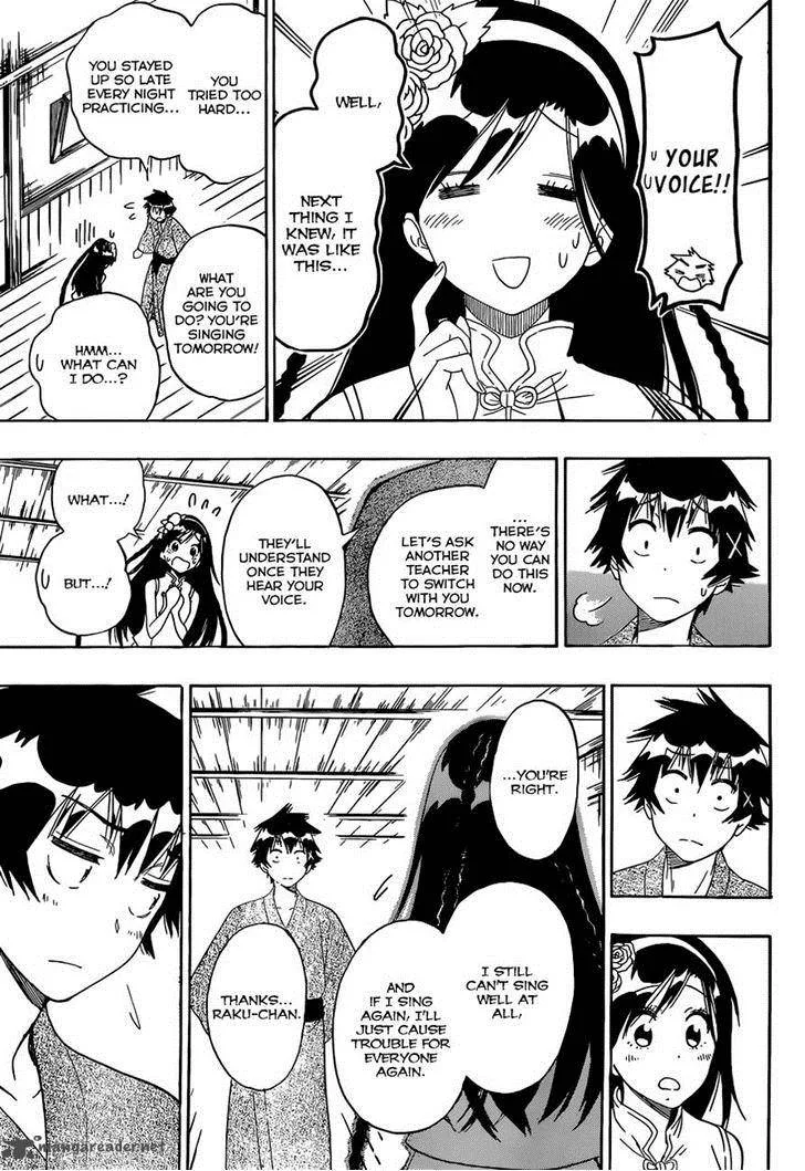 Nisekoi Chapter 135 page 15