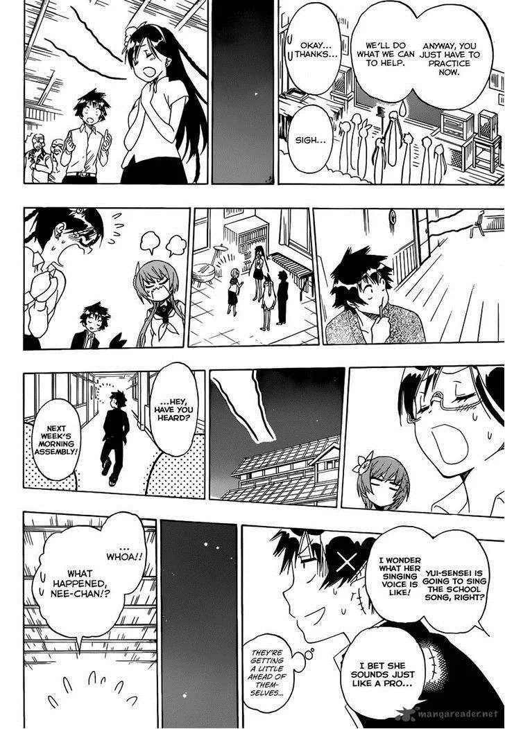 Nisekoi Chapter 135 page 14
