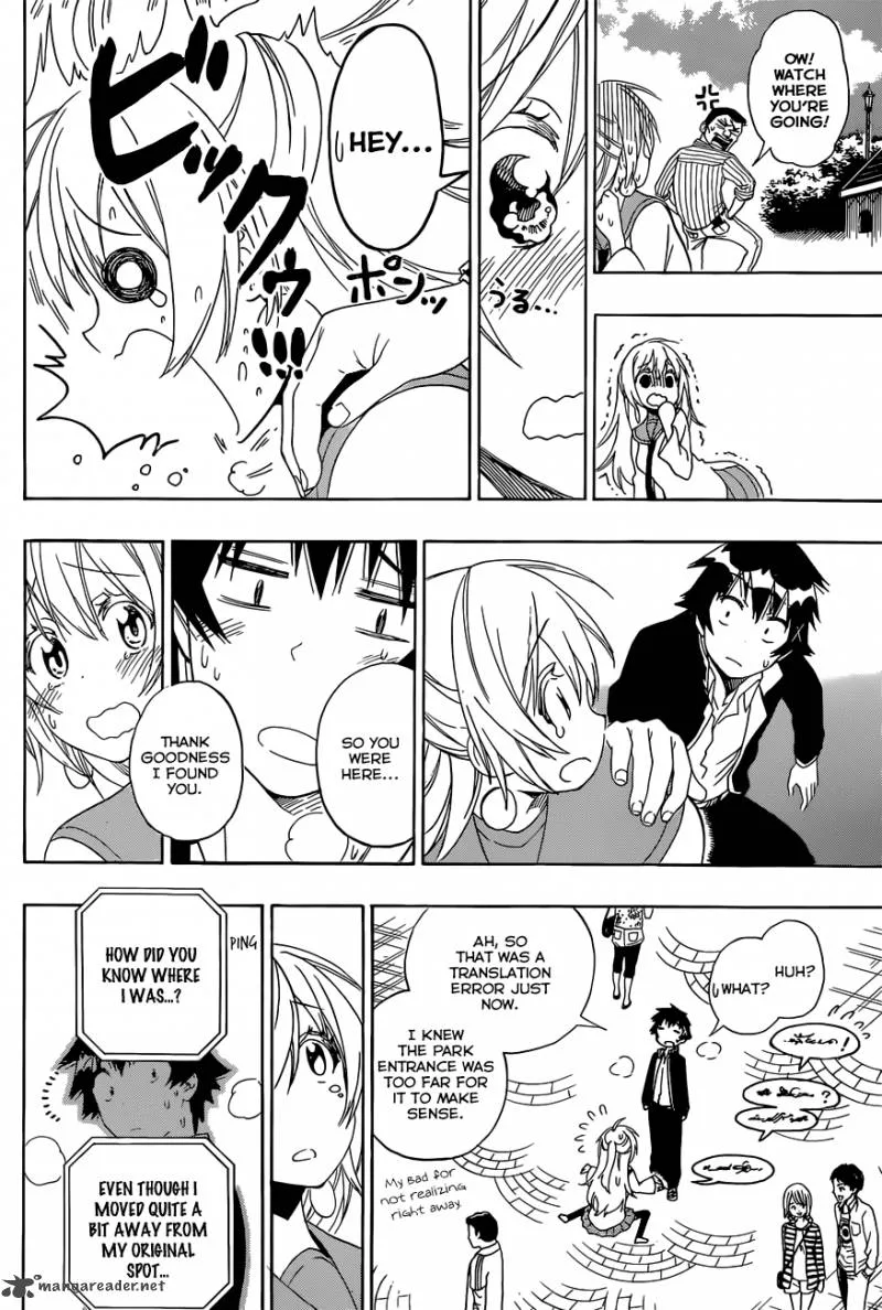 Nisekoi Chapter 136 page 19