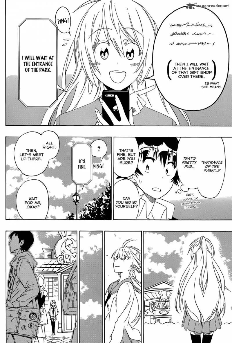 Nisekoi Chapter 136 page 17