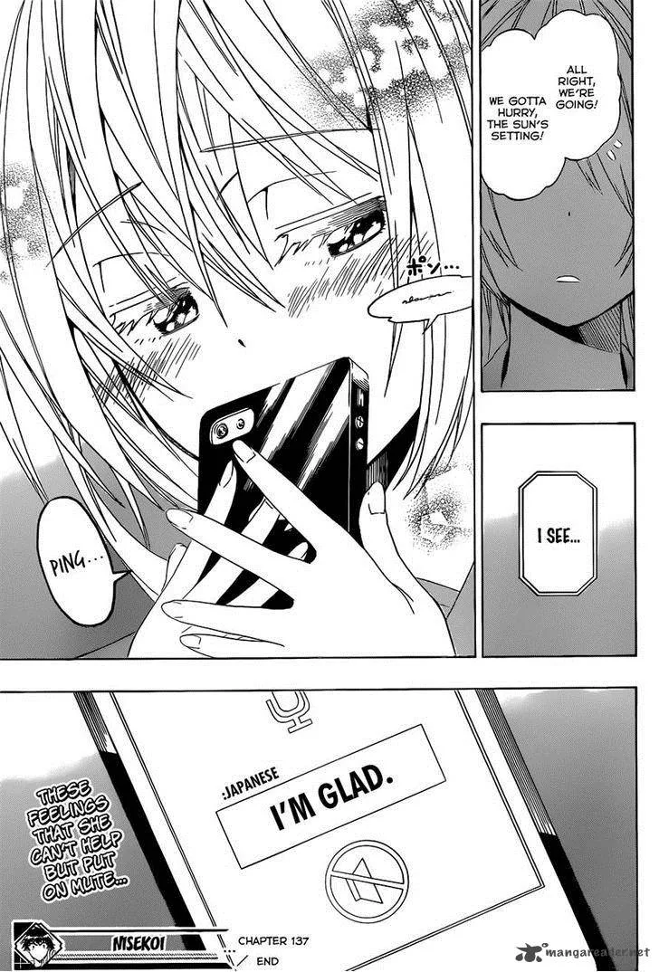 Nisekoi Chapter 137 page 19