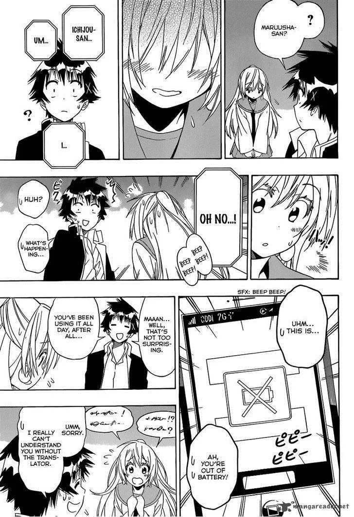 Nisekoi Chapter 138 page 11