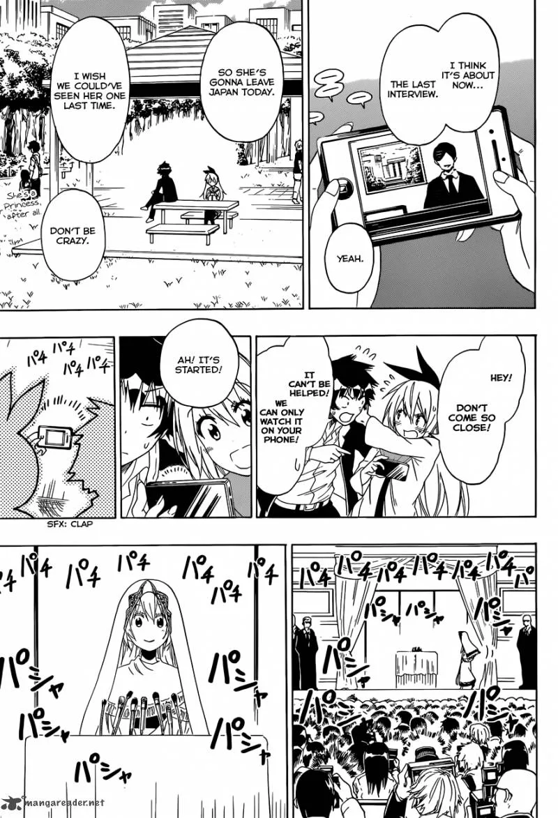 Nisekoi Chapter 139 page 16