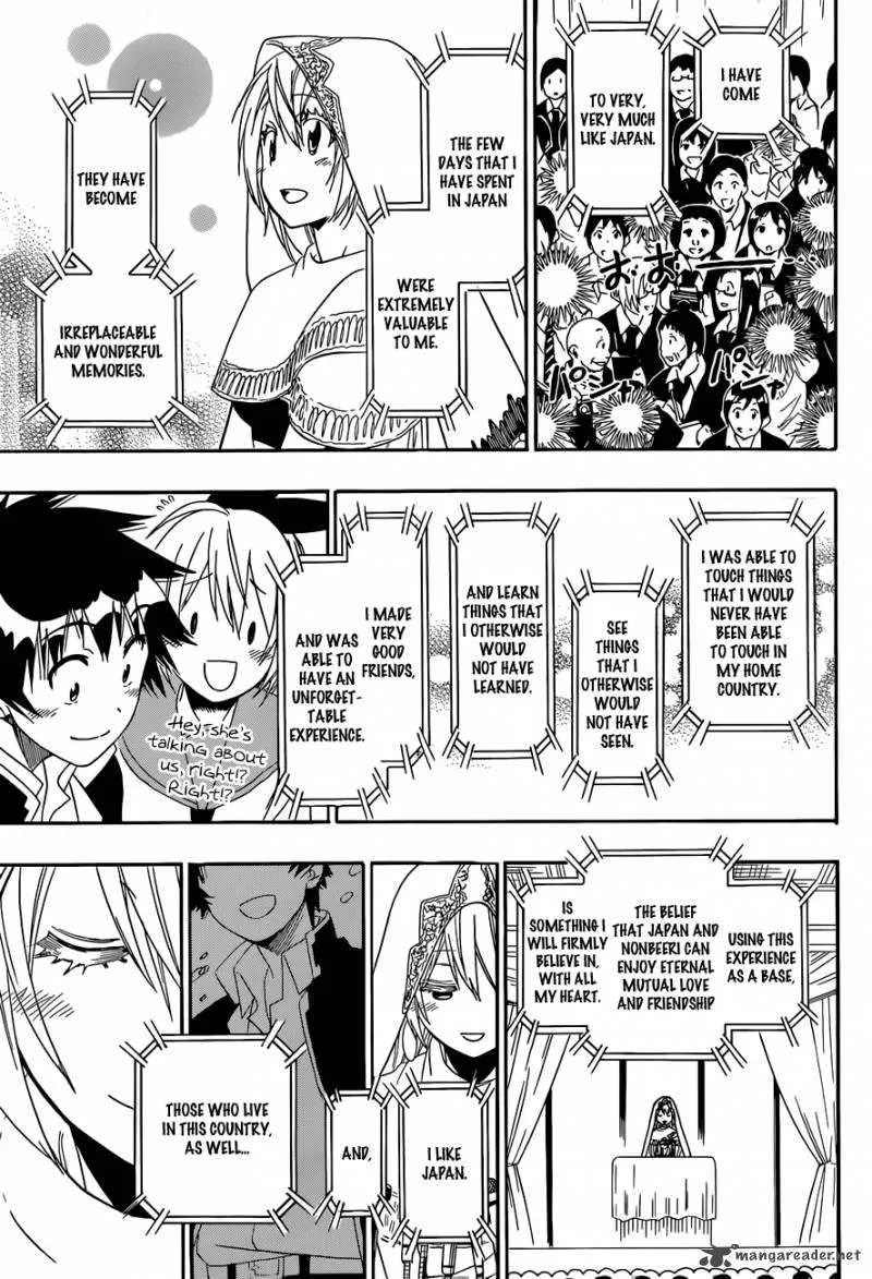 Nisekoi Chapter 139 page 18