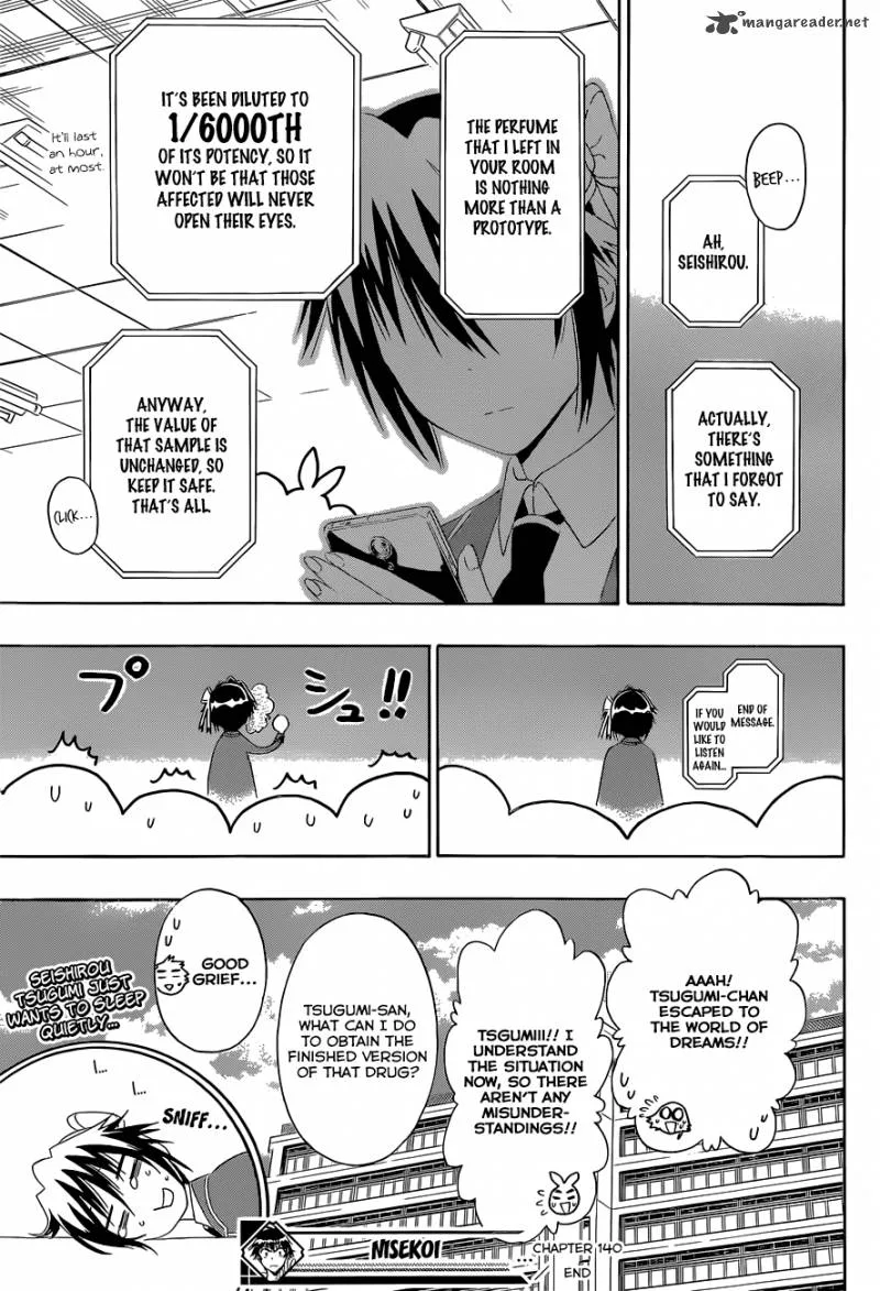 Nisekoi Chapter 140 page 22