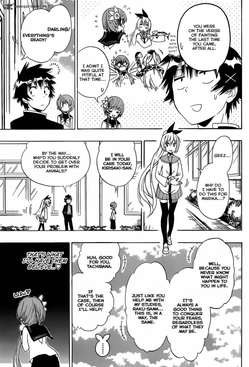Nisekoi Chapter 142 page 4
