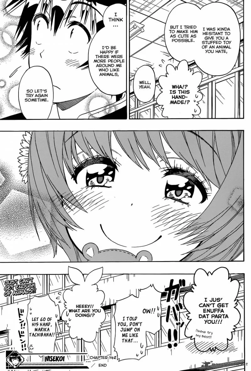 Nisekoi Chapter 142 page 20