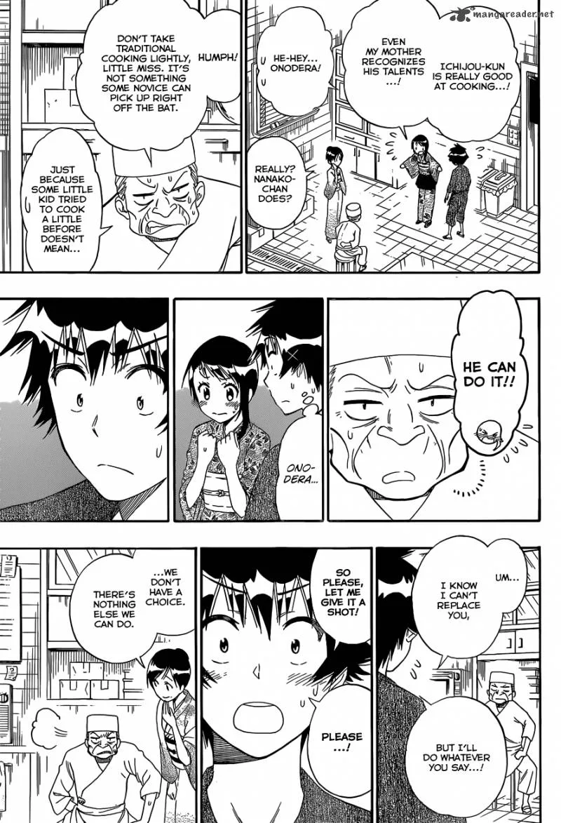 Nisekoi Chapter 143 page 14