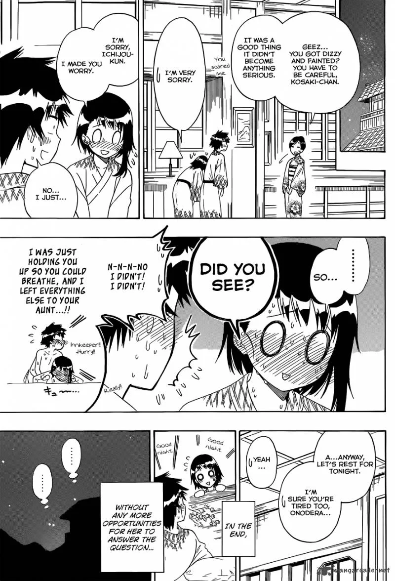 Nisekoi Chapter 144 page 18