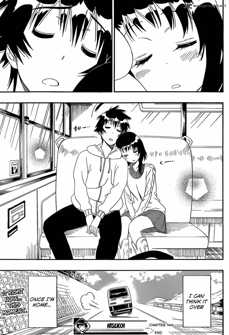 Nisekoi Chapter 144 page 20