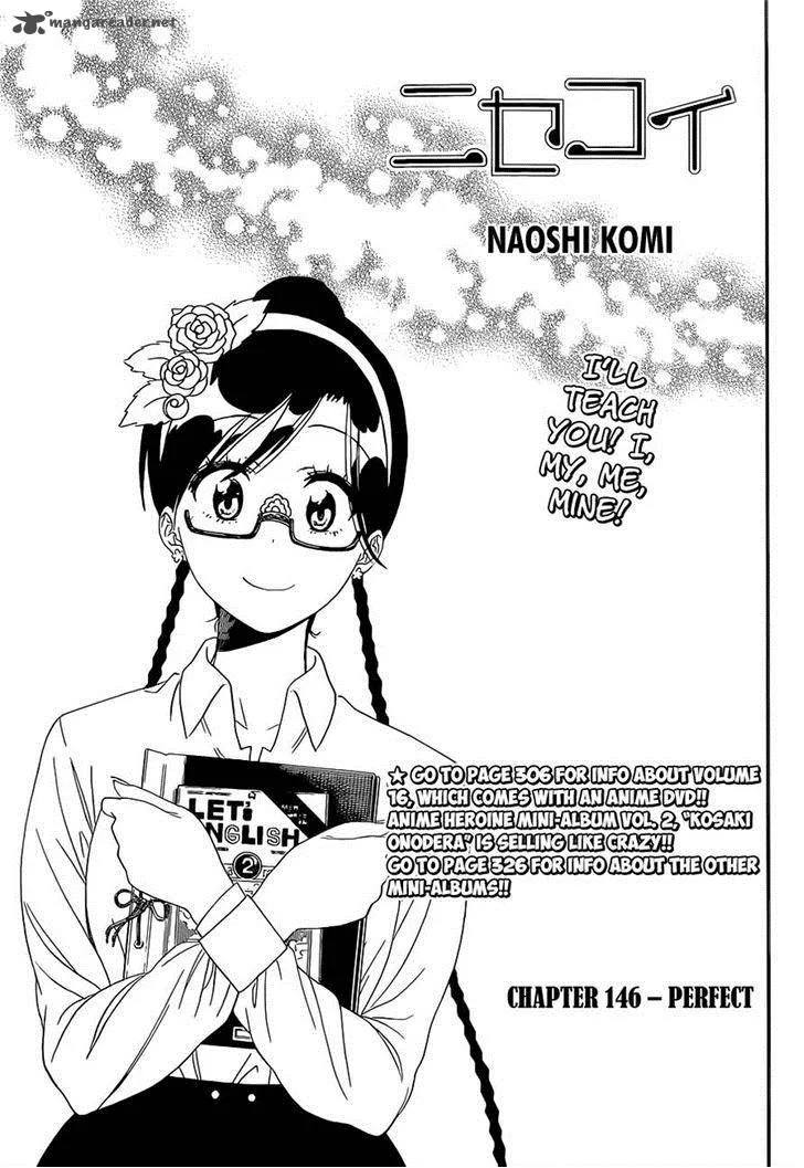 Nisekoi Chapter 146 page 1