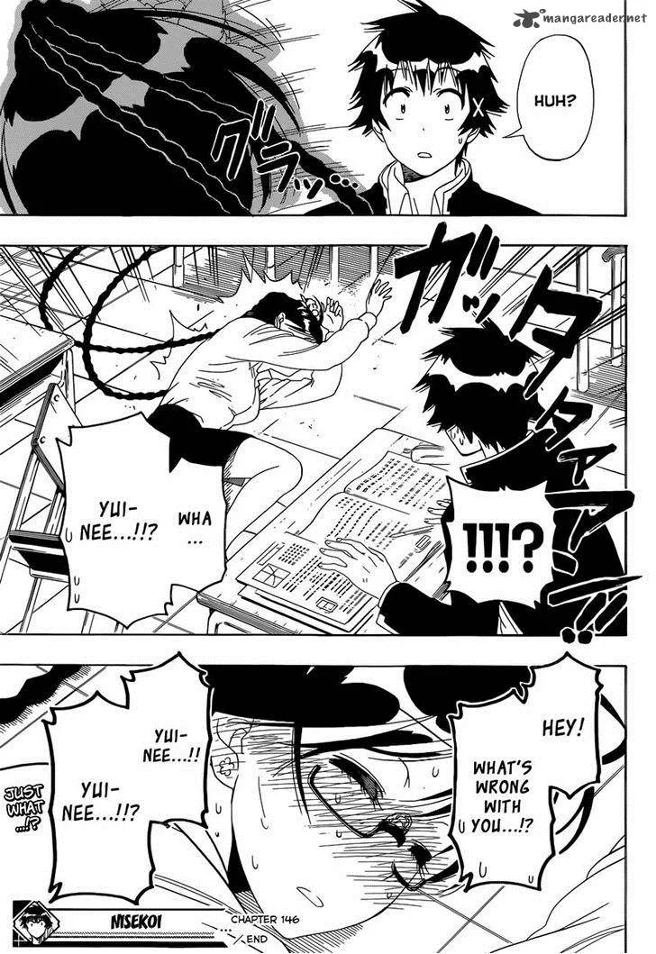 Nisekoi Chapter 146 page 19