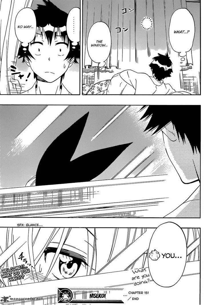 Nisekoi Chapter 151 page 19