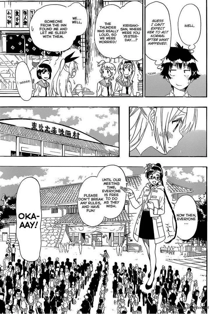 Nisekoi Chapter 152 page 17