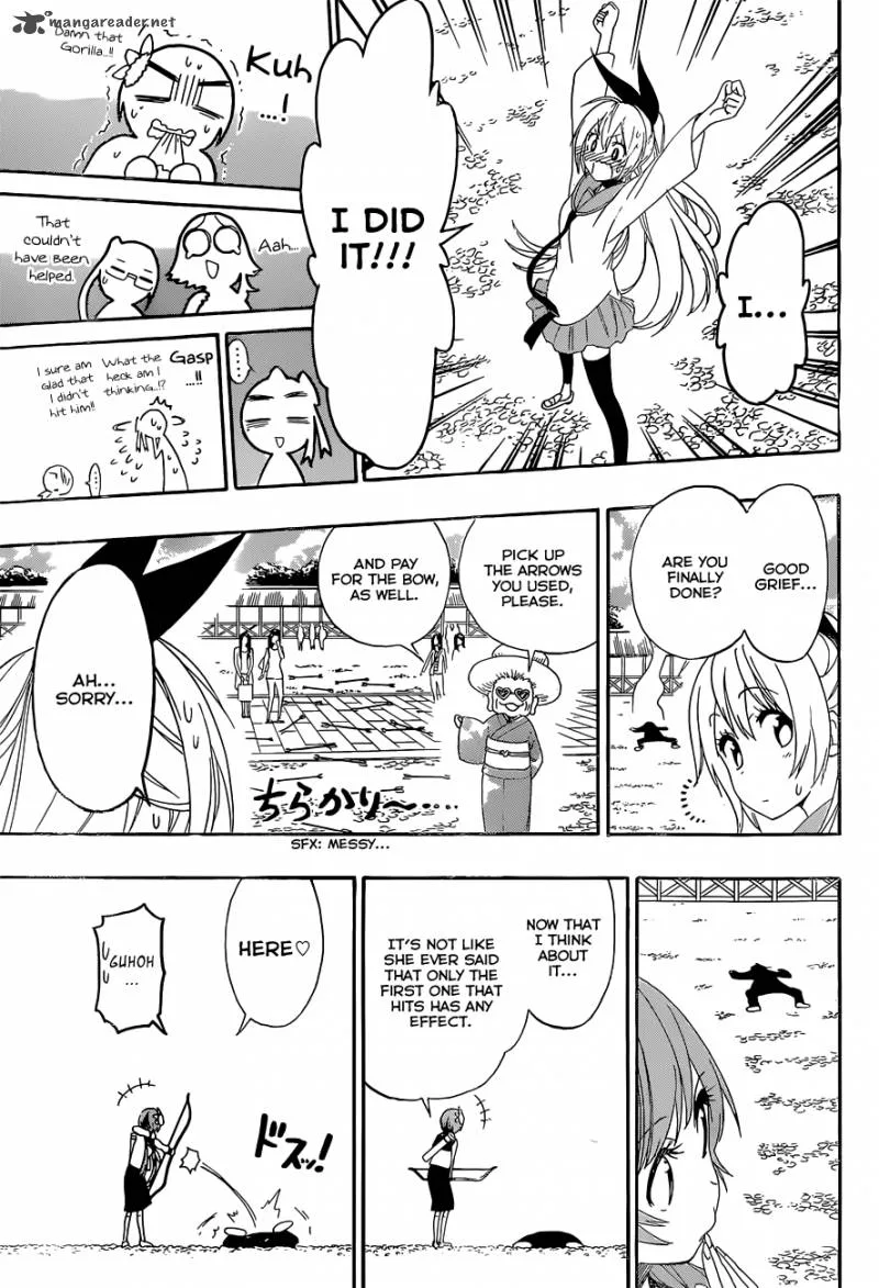 Nisekoi Chapter 156 page 14