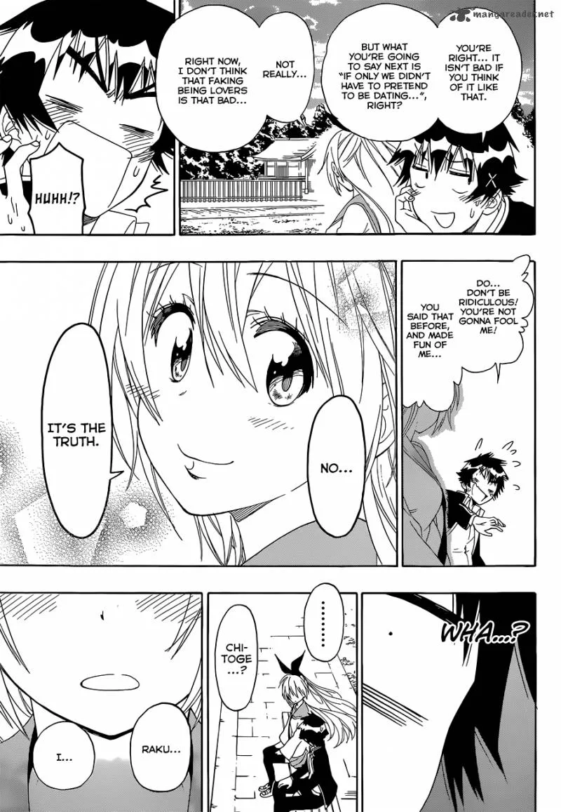 Nisekoi Chapter 156 page 18