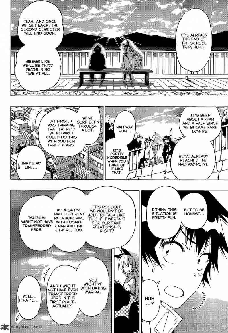 Nisekoi Chapter 156 page 17