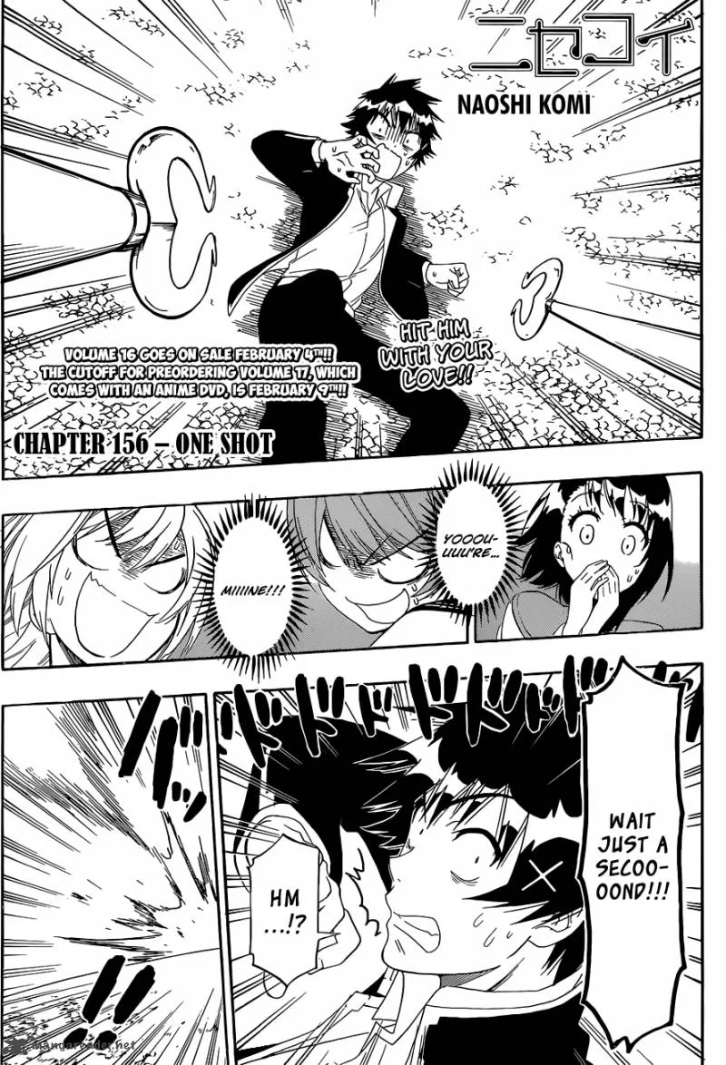 Nisekoi Chapter 156 page 2