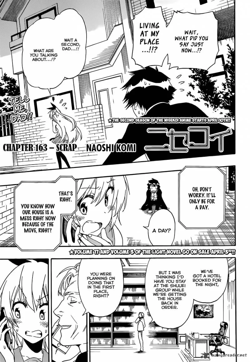 Nisekoi Chapter 163 page 2