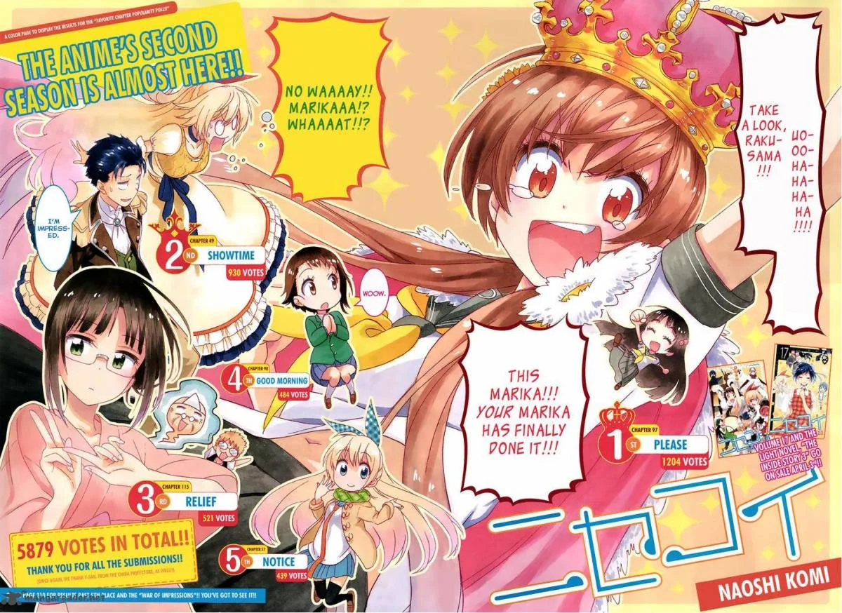 Nisekoi Chapter 164 page 3