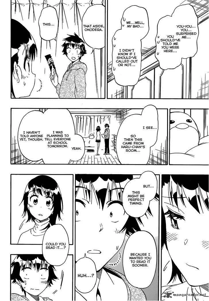 Nisekoi Chapter 164 page 14