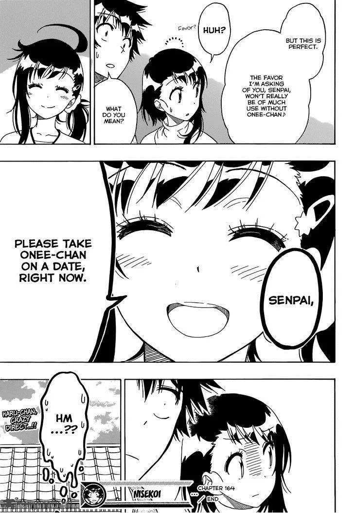 Nisekoi Chapter 164 page 21