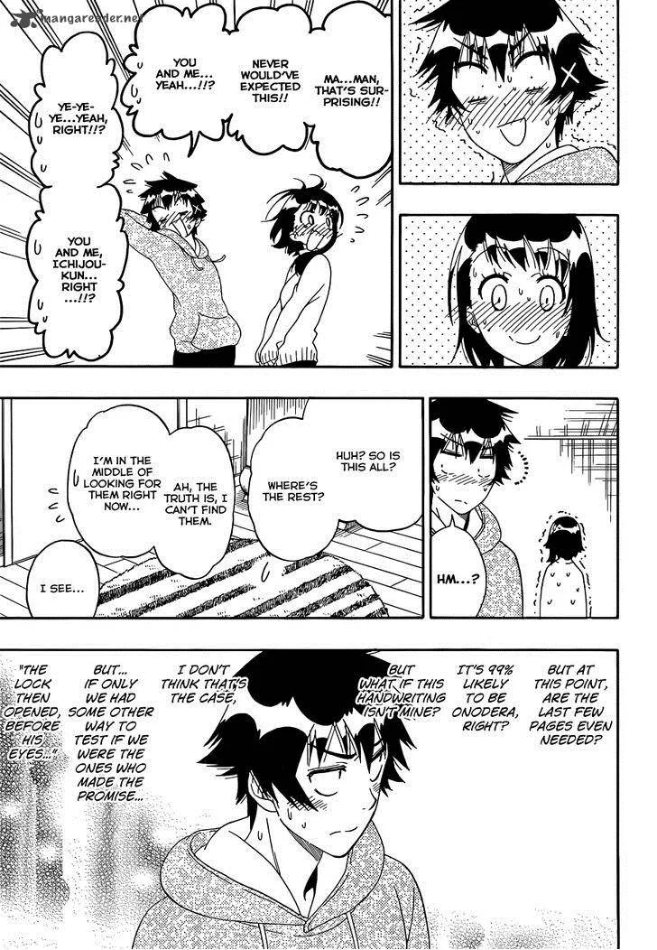 Nisekoi Chapter 164 page 19