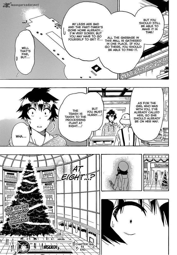 Nisekoi Chapter 166 page 20